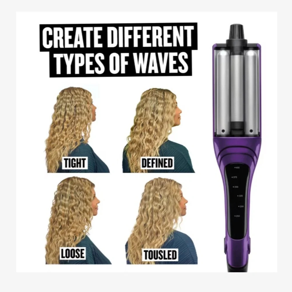 Bed Head A-Wave-We-Go Adjustable Ceramic
Hair Waver - purple - Picture 10 of 10
